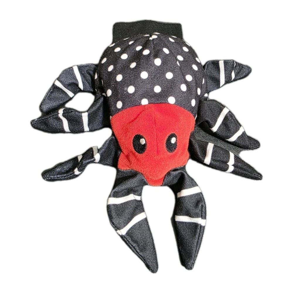 Ikea Klappar Djur Spider Hand Puppet 10" Plush Pretend Play Stuffed Animal Toy